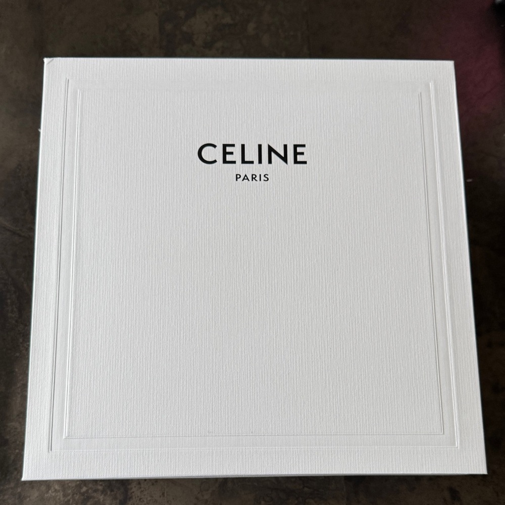 Celine White Gift Box 12.5 x 16